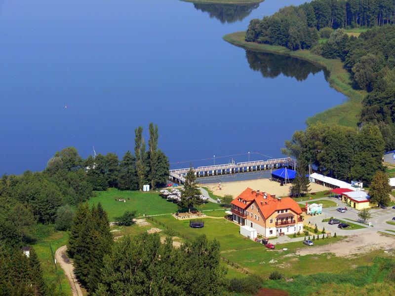 Hotel Sloneczny Brzeg Biskupiec  Exterior foto